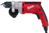 0202-20  Milwaukee Electric Tools 3/8 in. Drill, 0-1200 RPM with All Metal Chuck and Quik-Lok Cord 0202-20