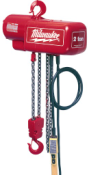 9566  Milwaukee Electric Tools 1 Ton Electric Chain Hoist 9566