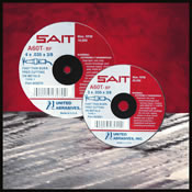 UA/Sait - 23040 - 3 X 1/16 X 3/8 A36T - Thin High Speed Cut-Off Wheels - Type 1 23040