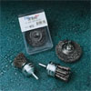 UA/Sait - 02701 - 1In X .020 Knot End Brush -1In Trim Length - 1/4In Shank (Carbon Steel) 02701