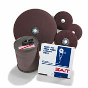UA/Sait - 50026 - 5 X 7/8 120 Grit Fiber Disc - Aluminum Oxide Grain 50026