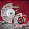 UA/Sait - 20015 - 4In X 1/4 X 5/8 Arbor - Grinding Wheel For Metal A24N - Depressed Center - Type 27 20015