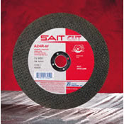 UA/Sait - 23258 - 8 X 3/32 X Diamond Arbor A24R - Portable Saw Cut-Off Wheels For Metal- Type 1 23258