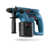 11225VSRH  Bosch 24v 3/4 SDS-plus Rotary Hammer 3.0 A-h  (upgraded w/ soft-grip and other features) 11225VSRH