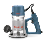 1618EVS  Bosch 2.25 HP Electronic VS  Fixed-Base Router, D Handle 1618EVS