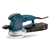 3725DEVS  Bosch 5in Electronic VS R.O. Sander w/ Micro Filter Dust Collection 3725DEVS