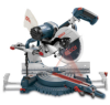 4410L  Bosch - 10in Dual-Bevel Slide Miter Saw with Upfront Controls &amp; Laser Tracking 4410L