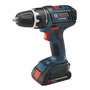 Bosch - DDS180-02 18V Compact Tough Drill Driver w/ (2) 1.3Ah Batteries DDS180-02