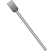 HS1815 - Spline Drive - (Round Hex Shank) 2in x 12in Scraping Chisel HS1815