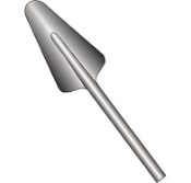 HS1926 - SDS-MAX Shank 4-1/2in x 16in Pointed Spade HS1926