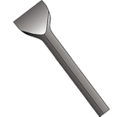 HS2164 - Breaker Hammer - 1-1/8in Hex Collar Steel -  3in x 20-1/2in Chisel HS2164