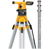 Dewalt - DW090PK - 20X Builders Level Package - Includes Tripod, Grade Rod, Plumb Bob, Kit Box DW090PK