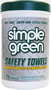 Simple Green - 13351 Cleaner 75 Pre-Moist Towels 13351