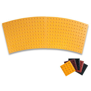 ADA Solutions Retrofit Tactile Surface - Brick-Red 24RADRET-BRICK-RED