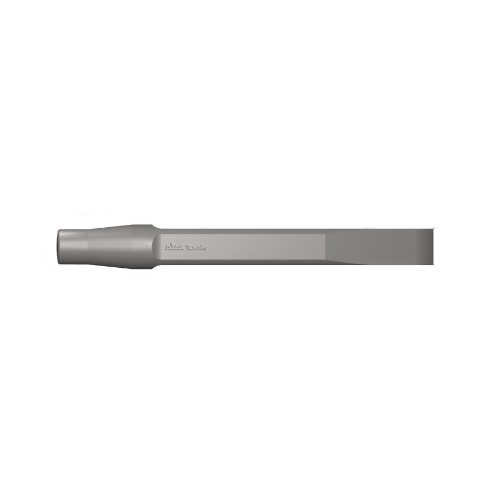 Ajax Tool Works 276-12 Rivet Buster Flat Chisel 15/16in. Wide x 12in. with Jumbo Shank Used on Steel Applications AJA-27612