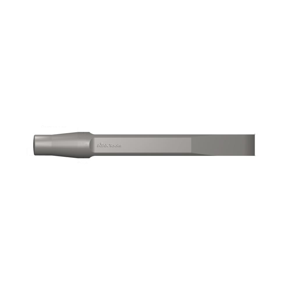 Ajax Tool Works 276C Rivet Buster Flat Chisel 15/16in. Wide x 9-1/2in. with Jumbo Shank Used on Concrete Applications AJA-276C