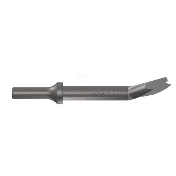 Ajax Tool Works 907 Claw Ripper for Air Hammers with .401 Shank for Sheet Metal Cutting Total Length is 5-3/8in. AJA-907
