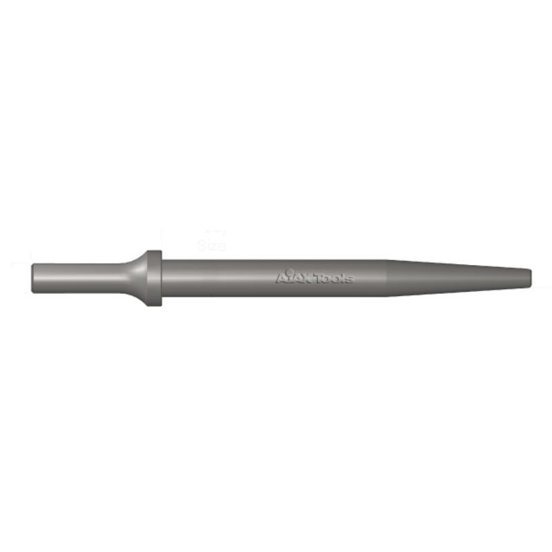 Ajax Tool Works 911 Tapered Sheet Metal Punch for .401 Shank Air Hammer with 6-1/2in. and 3/8in. Punch Size AJA-911