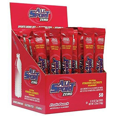 All Sport Zero Powder Sticks - Fruit Punch ALL-FAS POW FPZ
