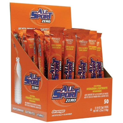 All Sport Zero Powder Sticks - Orange ALL-FAS POW ORZ
