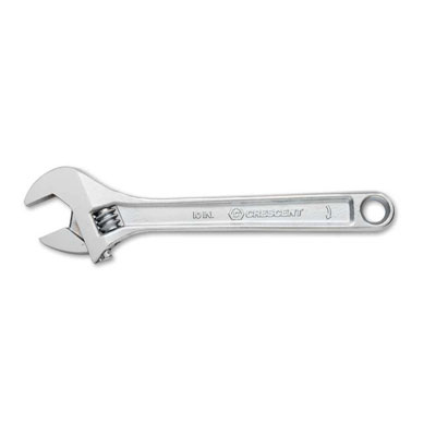 CRESCENT AC210VS Adjustable Wrench 10 In. Chrome Finish CCR-AC210VS