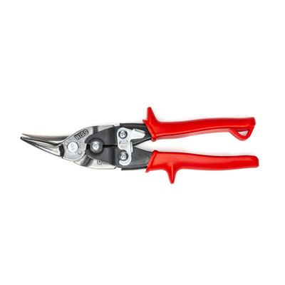 WISS M1R Compound Action Snips 9-3/4 In. Cuts Straight to Left CWI-M 1R