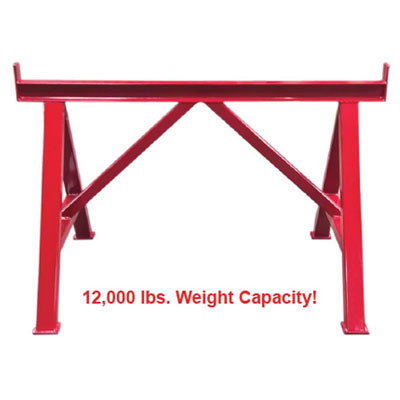 B&B 3820 5ft Steel Sawhorse with 12,000 lbs capacity 3820