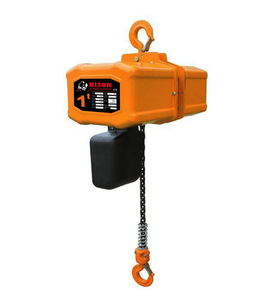 Bison Lifting HH-B025 1/4 Ton Single Phase Hoist - 20ft of Lift 1-Ph 115V/230V HH-B025