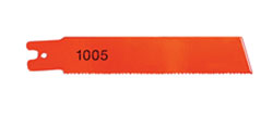 CS Unitec 1005 Reciprocating Saw Blades - Heavy-Duty Bi-Metal Blades for Freeh& Sawing Metal & Pipe. 10 / 14 TPI, 6in L x 1in W x .035T, double tang, (Pack of 5) 1005CSU