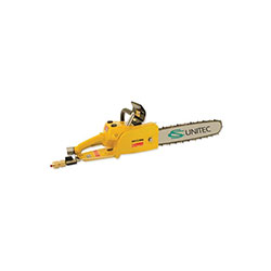 CS Unitec 510280010 Air Chain Saw w/ Brake, 17in, 4 HP, 90psi/92 cfm, for underwater use 510280010