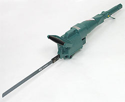 CS Unitec 512120010 Air Hacksaw, w/ roll throttle, 1.5 HP, 330 strokes per min., 51 cfm @ 90 psi