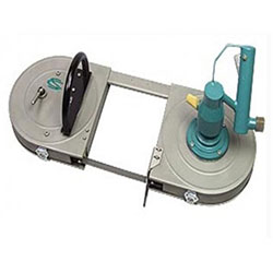 CS Unitec Deep Throat AirBand Saw, 7in cutting capacity, 240 - 295 SFPM, 1.3 HP, 90 psi / 43 cfm