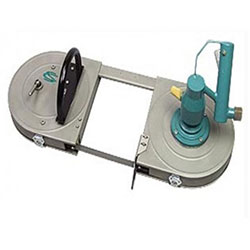 CS Unitec Deep Throat AirBand Saw, 7in cutting capacity, 240 - 295 SFPM, 1.3 HP, 90 psi / 43 cfm