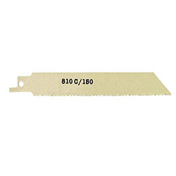 CS Unitec 810C/150 General Purpose Bi-Metal Blades (universal 1/2in Tang) - For All Woods w/ Steel (Nail Embedded, etc.) ? 8 / 10 TPI, 6in L x 3/4in W x .035in T, (Pack of 5) 810C/150