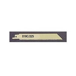 CS Unitec 810C/225 General Purpose Bi-Metal Blades (universal 1/2in Tang) - For All Woods w/ Steel (Nail Embedded, etc.) ? 8 / 10 TPI, 9in L x 3/4in W x .035in T, (Pack of 5) 810C/225