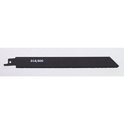 CS Unitec D12/200 General Purpose Bi-Metal Blades (universal 1/2in Tang) - Cast Steel, Ductile Iron, Ceramics & Glass Fiber Products ? Tungsten Carbide Coarse, 8in L x 3/4in W, (Pack of 2) D12/200
