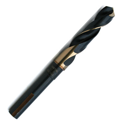 Champion XG12 35/64in. BlackGold with 1/2in. Shank Drill Bit for Drilling Steel XG12-35/64