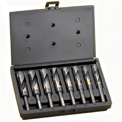 Champion XL12 8 Piece Brute Silver & Deming Drill Bit Set 9/16 - 1in XL12-8P