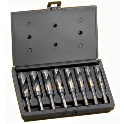 Champion XG12 8 Piece BlackGold Drill Bit Set for Drilling Steel XG12-8P