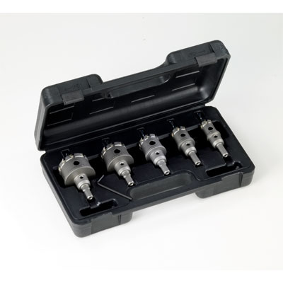 Champion CT7P-SET-6 5 Piece CT7 Electrician Carbide Hole Saw Set CT7P-SET-6