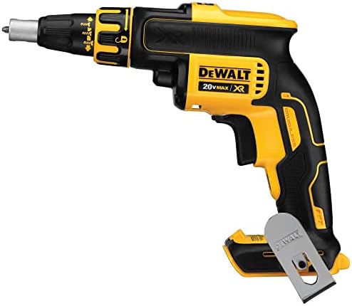 20V MAX LITHIUM ION BRUSHLESS DRYWALL SCREWGUN (TOOL ONLY) DEWALT BLACK AND DECKER 324DCF620BAGIN