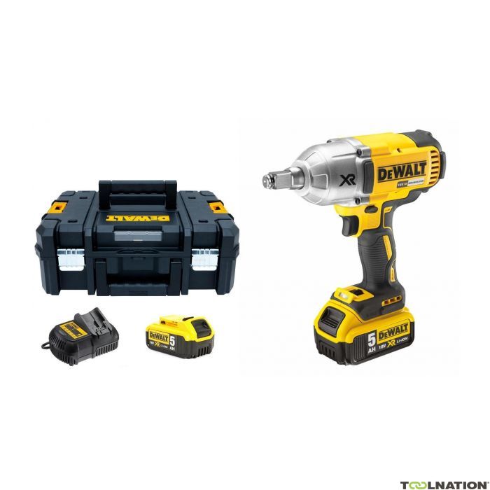 20V BL1/2" IMPACT WRENCH KIT W/ RING DEWALT 324DCF899HP2AGIN