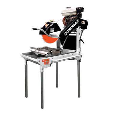 Diamond Products CC515MXL2E1 14in Masonry Saw with 1.5hp Baldor Electric Motor and Water Pump 03725