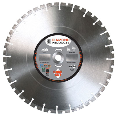Diamond Products - 12in x .125 - Cut-All Split Segment High Speed Blade (.345 Diamond Depth) 84967