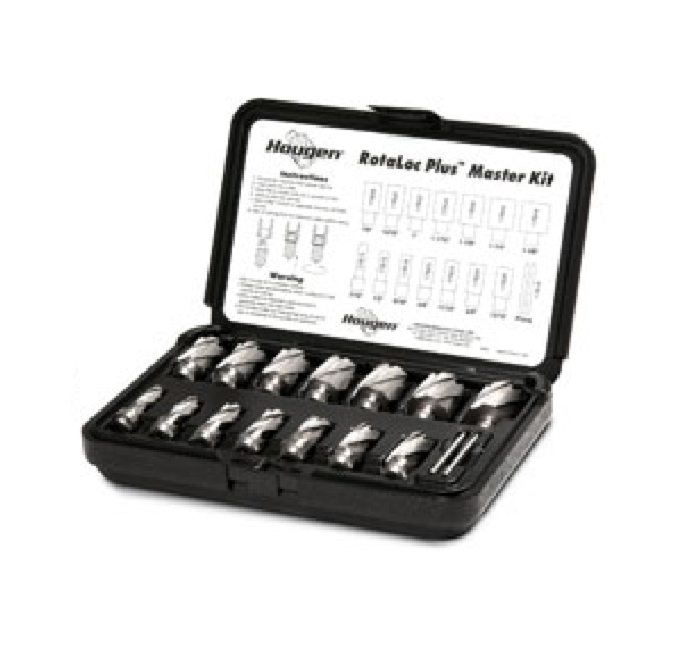 Hougen 17808 RotaLoc Plus 14 Piece Master Kit 17808