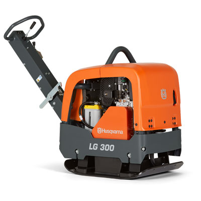 Husqvarna LG300 24in Reversible Plate Compactor with Hatz Diesel 967855303