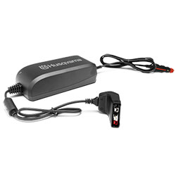 Husqvarna QC80F Battery charger for in vehicle charging using 12 volt port 967964802