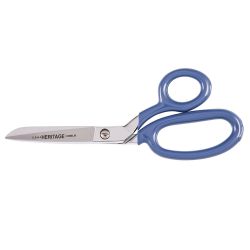 Klein 206LR Bent Trimmer, Large Ring, Blue Coating, 7in. 206LR