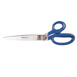 Klein G212LRBLU Bent Trimmer w/Large Ring, Coated Handles, 12in. G212LRBLU