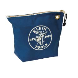 Klein 5539BLU Canvas Zipper Bag- Consumables, Blue 5539BLU